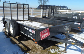 RU08085 | 6x12 Open Trailer
