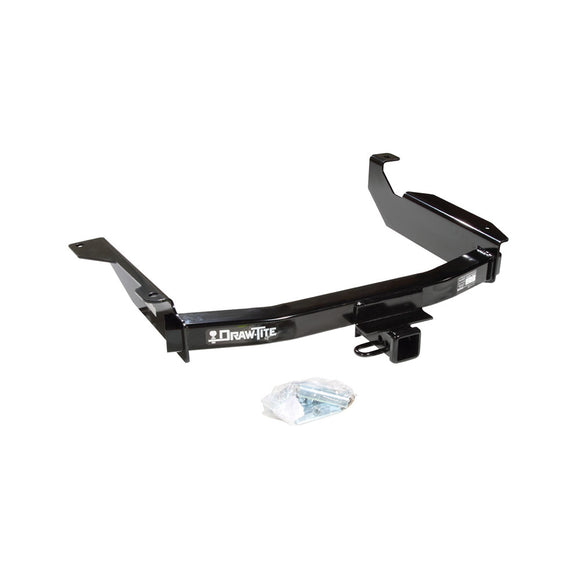 75081 | Class 3 Trailer Hitch, 2 Inch Square Receiver, Black, Compatible with Dodge Durango