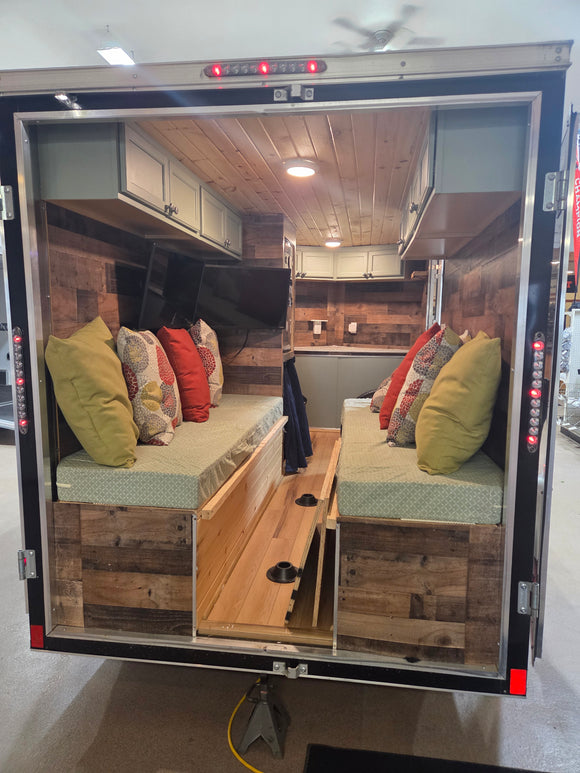 CON12817 | 2023 Darkhorse Cargo - DHW6X12SA30 - Camper Upgrade